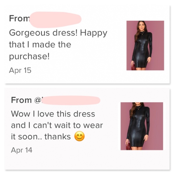 Reptile Texture Black Glamorous Slim Mini Dress - Picture 8 of 16